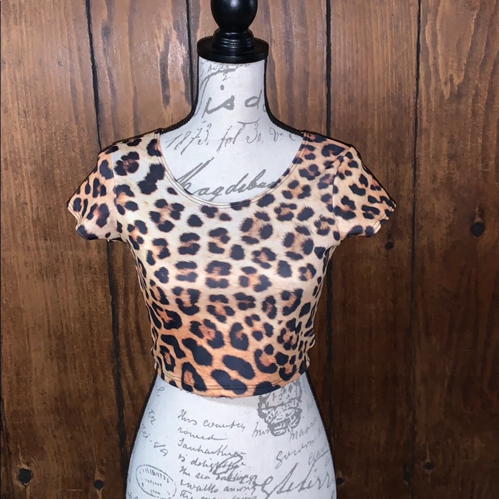 Rue21 Cheetah Crop Top